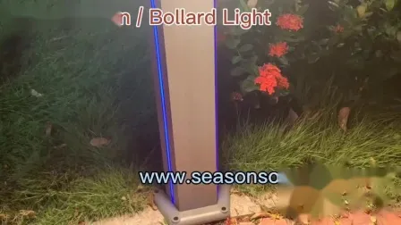 Lumière LED économiseuse d'énergie de voie de lampe Rechargeable 6W lumière solaire extérieure de pelouse de jardin avec l'éclairage de bande de LED
