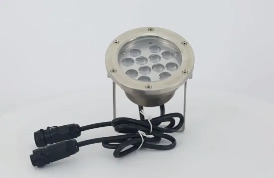 Lumière de piscine de fontaine sous-marine à LED pour projet