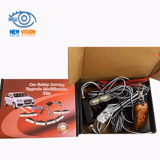 Auto voiture calandre d'urgence Flash voyant d'avertissement voiture lumière LED 16LED