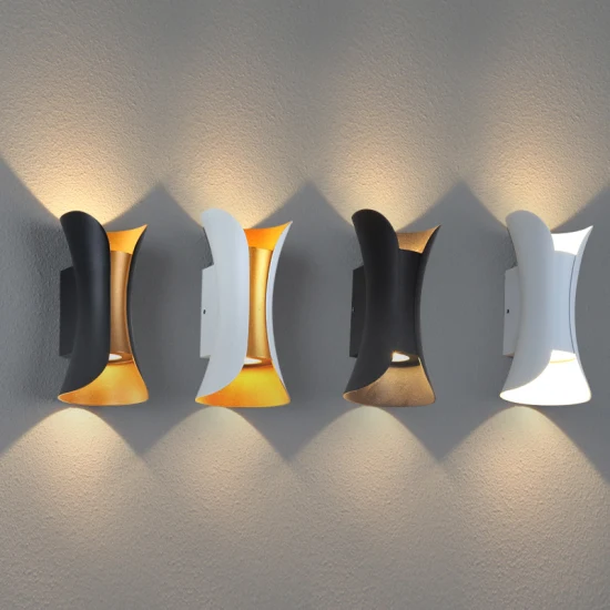 Applique murale étanche IP65, luminaire d'extérieur en aluminium, nouveau Design, LED