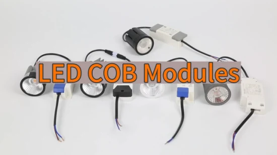 SD007gy GU10 MR16 COB Module LED Spot Réflecteur Dimmable Encastré Downlight